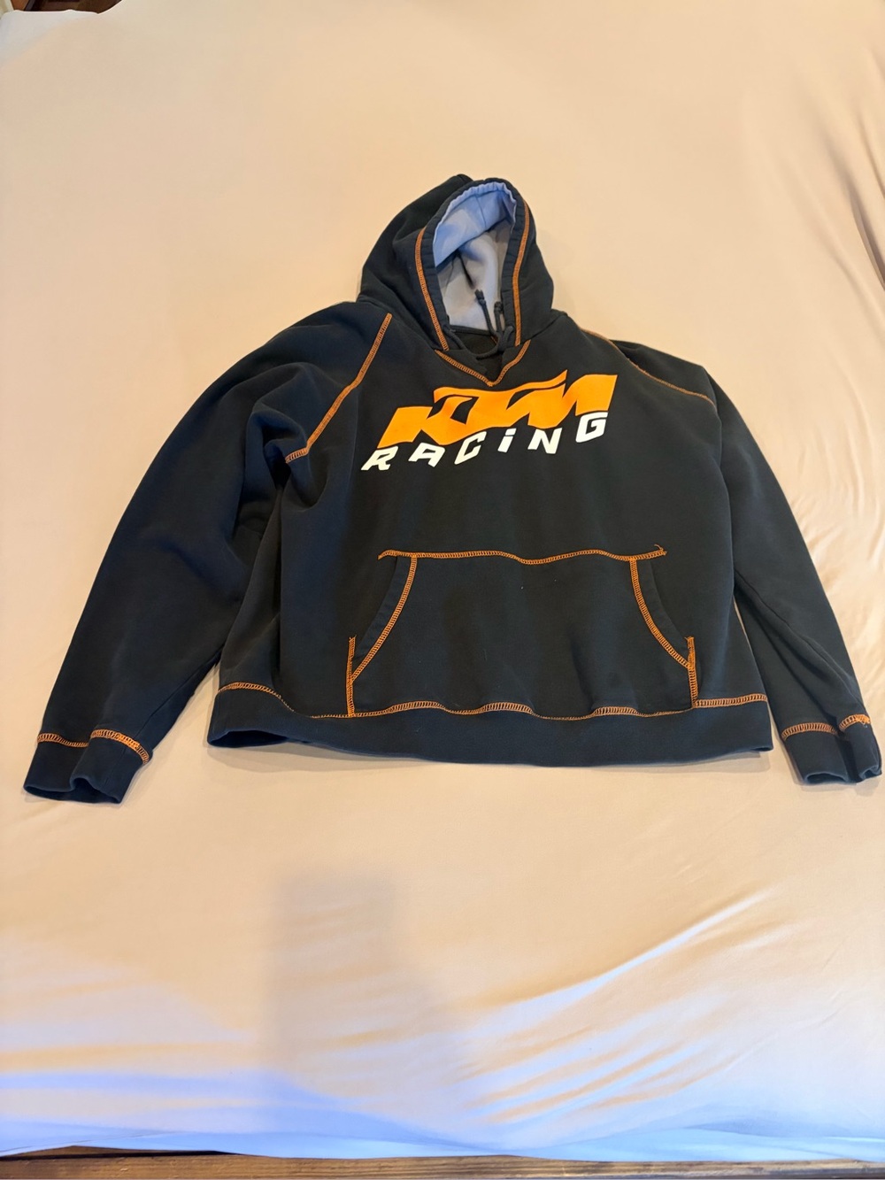 KTM Racing Black Pullover Hoodie – Size Large